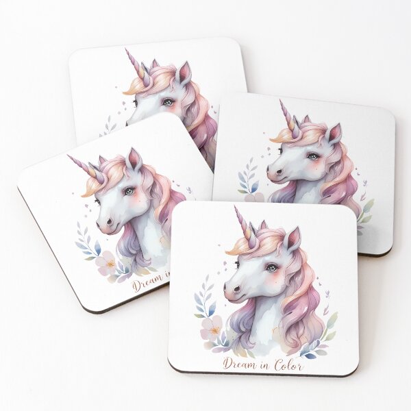 Item preview, Dream in Color Unicorn designed and sold by zoughlal.