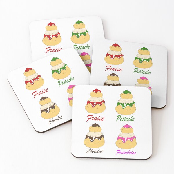 Item preview, Choux Gourmands - Colorful French Pastry designed and sold by CecileLenam.