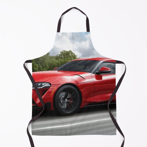 Item preview, Red Toyota Supra Poster – The Ultimate JDM Legend VI designed and sold by AutoPopStudio.