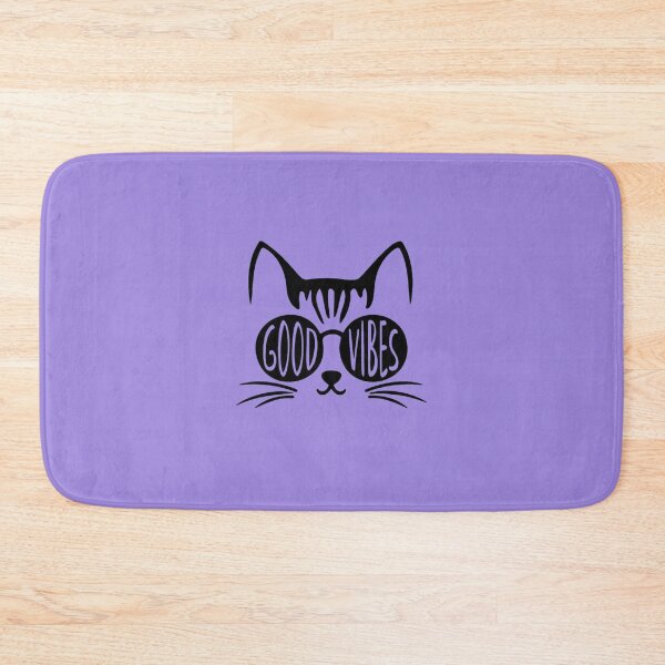 Item preview, Good Vibes cat designed and sold by Conscis Arts.