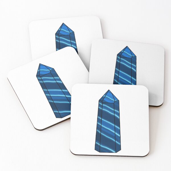 Item preview, Blue Tigers Eye Obelisk designed and sold by paperandp!xels.