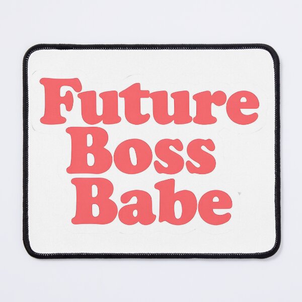Item preview, Future Boss Babe – Empowering Feminine Sticker designed and sold by Bauhaus and Beyond.