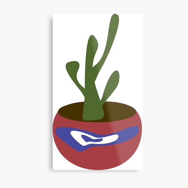 Aperçu de l'œuvre Vecteur de cactus abstrait créée et vendue par Mitchellkessler.