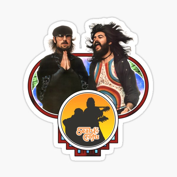 Seals and Crofts - Retro 70s Soft Rock Summer Breeze Sticker