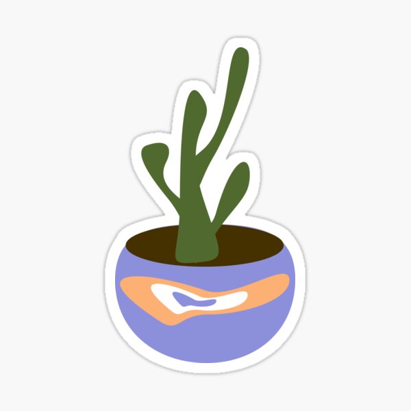 Aperçu de l'œuvre Vecteur de dessin animé de cactus créée et vendue par Mitchellkessler.