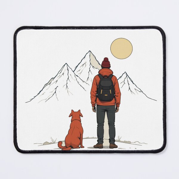 Item preview, "Mountain Serenity: Companion's View" designed and sold by Kayanvaart.