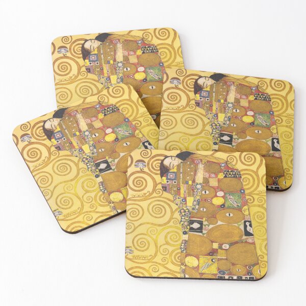 Item preview, Klimt's "Fulfillment" designed and sold by laurens-doodles.