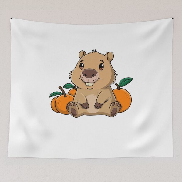 Item preview, Cute Capybara designed and sold by Mateusz Majcherek.