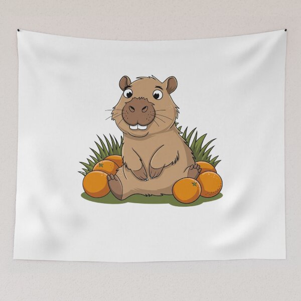 Item preview, Cute Capybara designed and sold by Mateusz Majcherek.