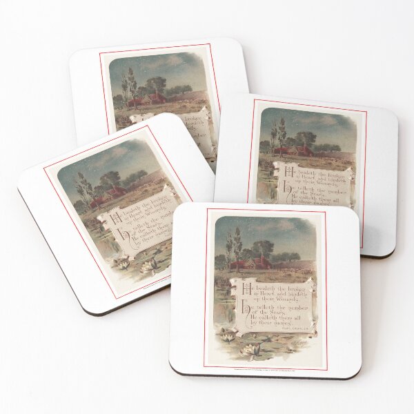 Item preview, He Healeth the Broken in Heart designed and sold by Pictures With A Message.