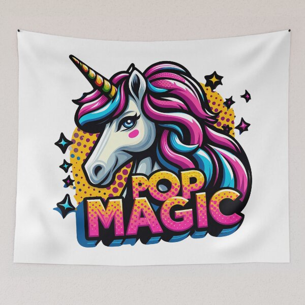 Item preview, Pop Magic Unicorn designed and sold by zoughlal.