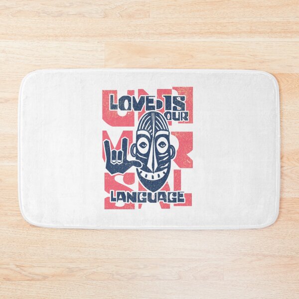 Item preview, "Love is the Universal Language" – Heartfelt Global Unity Design designed and sold by Colorful-Garden.