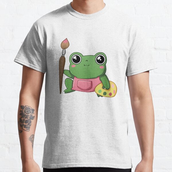Item preview, Cute painter frog designed and sold by loreliarts.