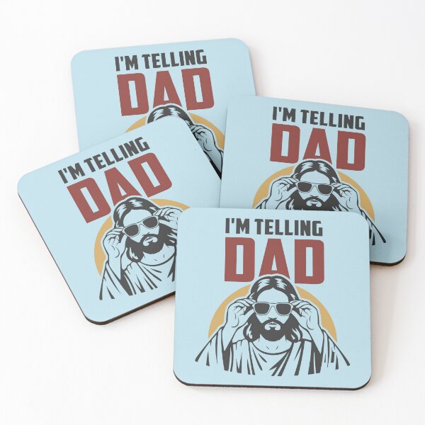 Item preview, I’m Telling Dad - Funny Jesus Meme Design designed and sold by Aredbox.