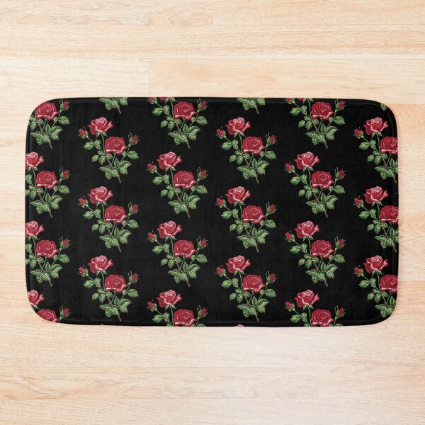 Item preview, Red Rose Embroidery designed and sold by AlchemyColor.