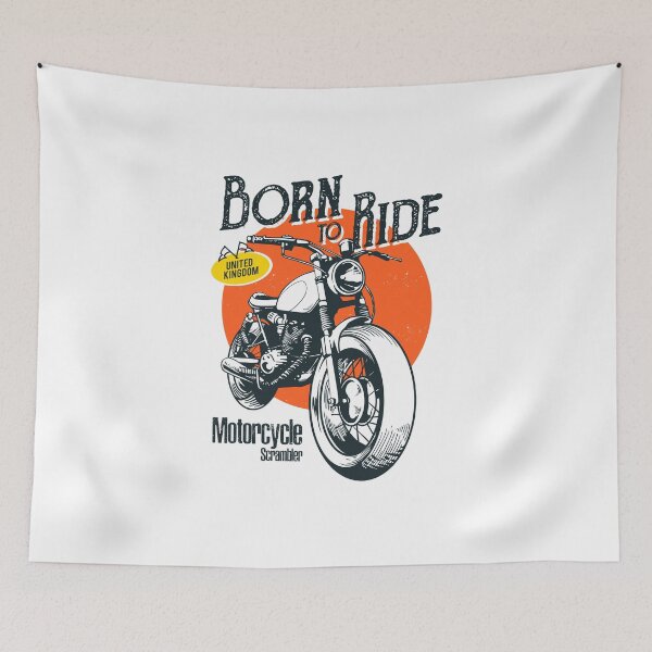 Item preview, Born to Ride: UK Scrambler Motorcycle designed and sold by Polarisofficial.