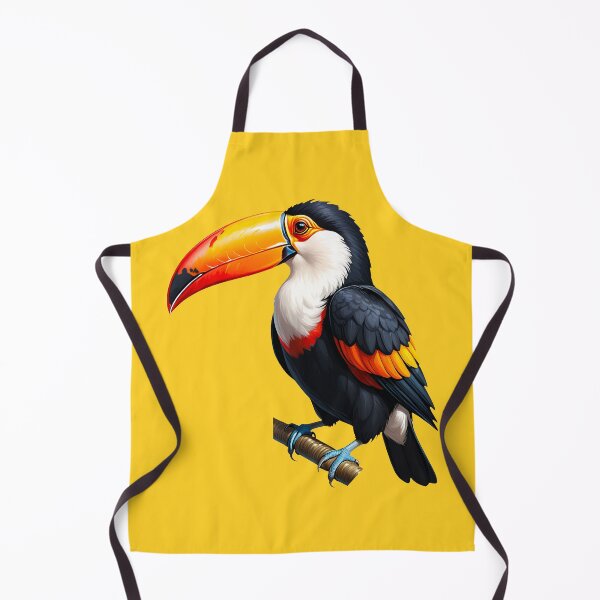 Item preview, Tucan on branch - color illustration designed and sold by AD-Digital-Art.