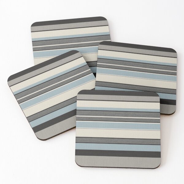 Item preview, stripes in pastel designed and sold by blackwhiteblue.