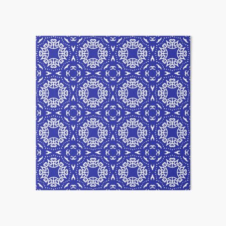Item preview, Asian Art Deco Blue And White Ornate Pattern designed and sold by DEC02.