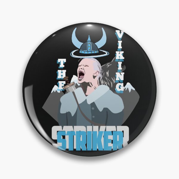 Item preview, The Viking Striker, Erling Haaland designed and sold by Artbysaeme.