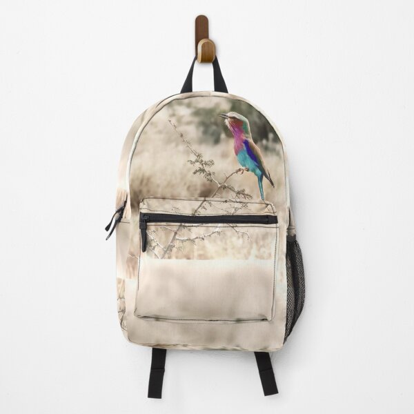 Item preview, A Lilac Breasted Roller Sings, Desaturated designed and sold by Kay Brewer.