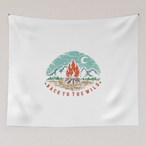 Item preview, Back to the Wild: Moonlight Campfire designed and sold by Polarisofficial.