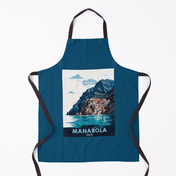 Item preview, Manarola Italy travel poster designed and sold by TerradVents.