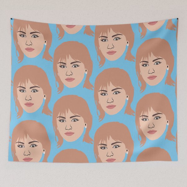 Item preview, Miley Cyrus illustration designed and sold by ZooStateofMind.