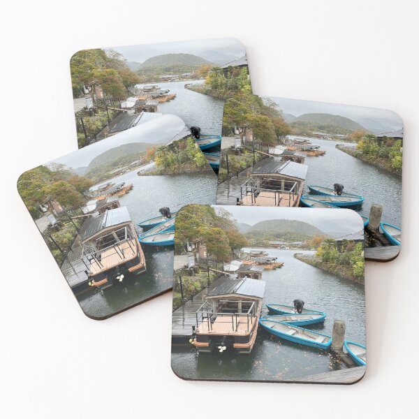 Item preview, Boats on River - Japan designed and sold by SB Design.