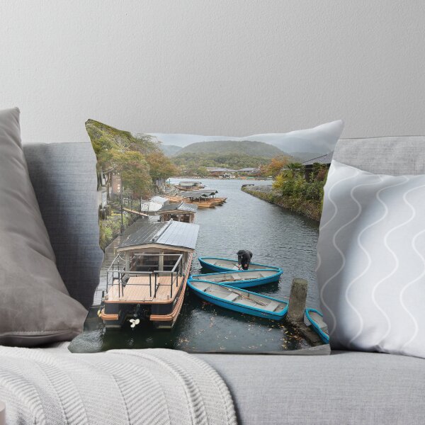Item preview, Boats on River - Japan designed and sold by SB Design.