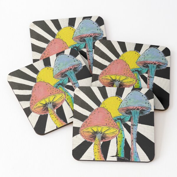 Item preview, Pastel Mushrooms designed and sold by Aiagirl.
