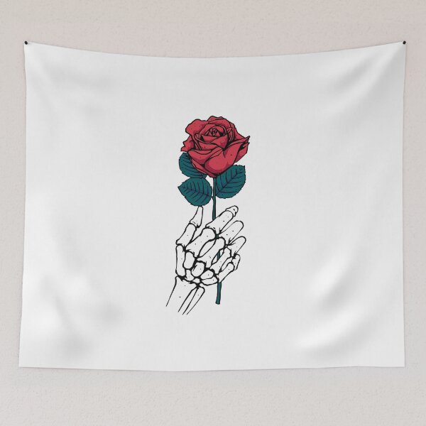 Item preview, Rose and Skeletal Hand: Beauty and Death designed and sold by Polarisofficial.