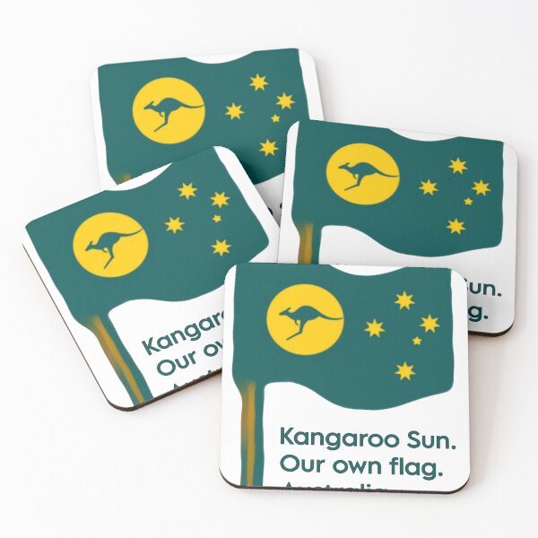 Item preview, Kangaroo Sun. Our own flag. Australia.  designed and sold by Kangaroo Sun.