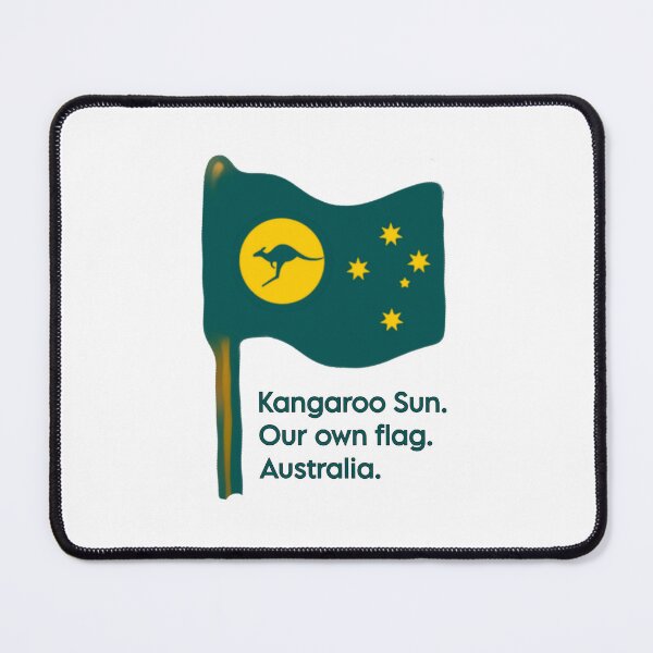 Item preview, Kangaroo Sun. Our own flag. Australia. designed and sold by Kangaroo Sun.