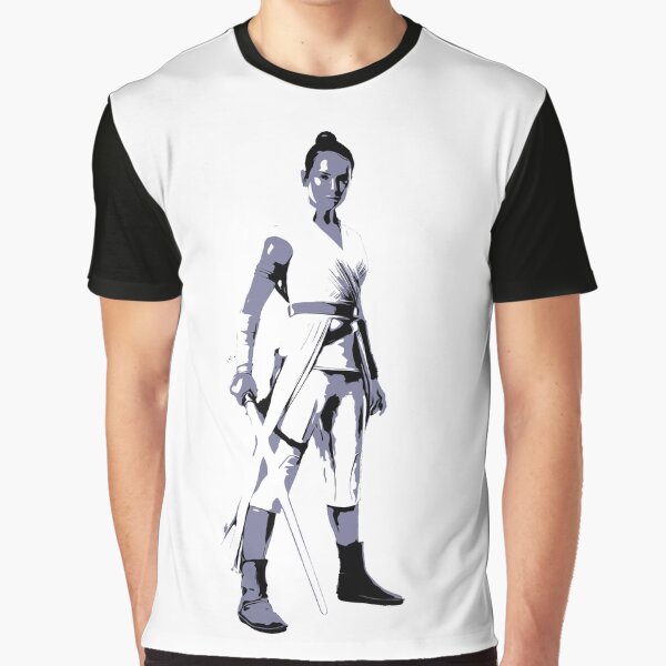 Vista previa del artículo con la obra «Camiseta de Star Wars de Rey Jedi», diseñado y vendido por TheGianixArt.