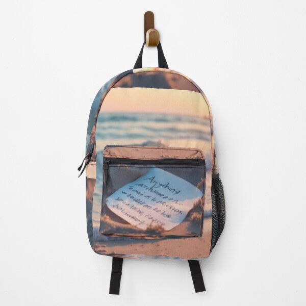 Item preview, Message in the Sand at Sunset designed and sold by Marimurmurprint.