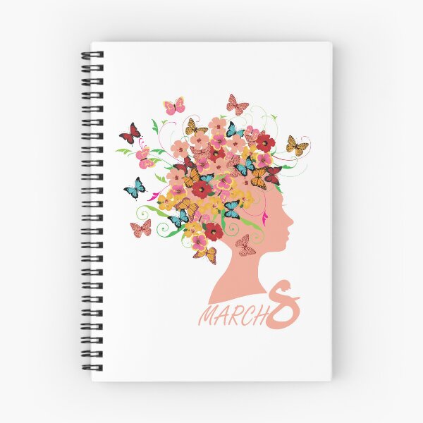 Item preview, March 8th International Women's Day Floral Woman designed and sold by MagnoliaLake.