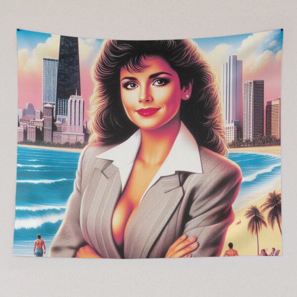 Item preview, Retro Business Woman designed and sold by PulpVintage.