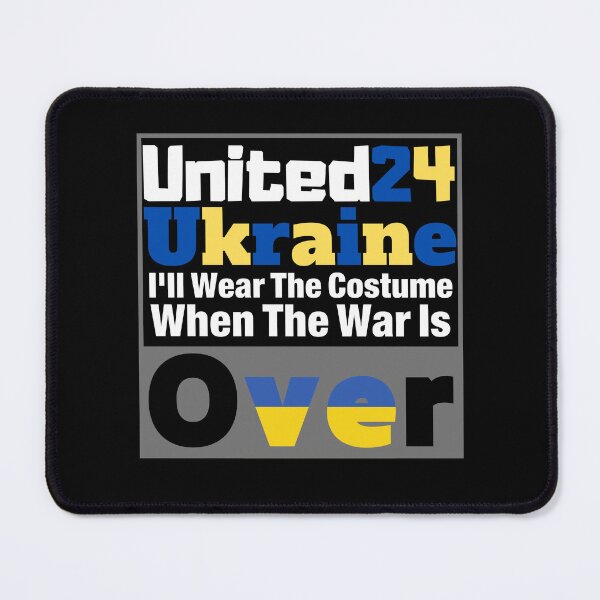 Item preview, United24 Ukraine I'll Wear The Costume When The War Is Over -2 designed and sold by VibeTwist.