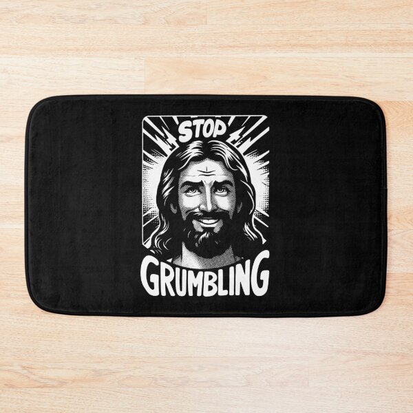 Item preview, John 6:43 Stop Grumbling designed and sold by plushism.