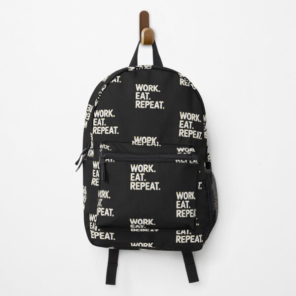 Item preview, WORK. EAT. REPEAT. designed and sold by SignumShop.