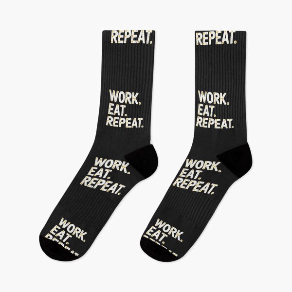 Item preview, WORK. EAT. REPEAT. designed and sold by SignumShop.