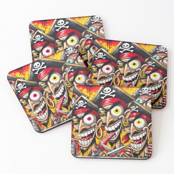 Item preview, The Rogue Crew - Pirate Graffiti Mura designed and sold by aminz4.