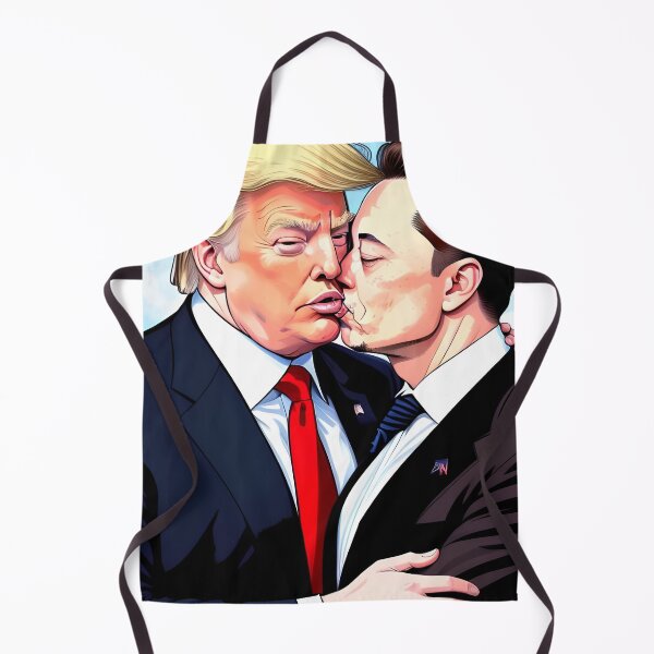 Item preview, True Love Conquers All - Trump & Elon ❤️ designed and sold by iwanttowearthat.