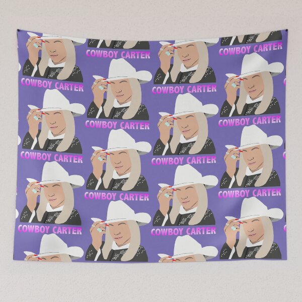 Item preview, Cow Boy Carter illustration designed and sold by ZooStateofMind.