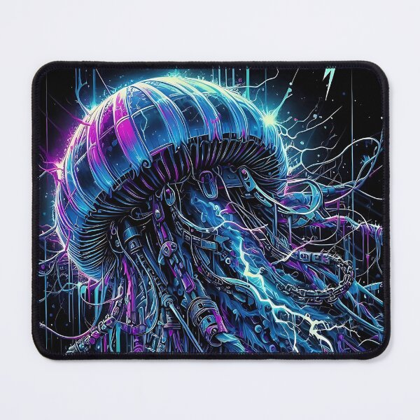 Item preview, Anarchy Jellyfish – Electric Chaos Design designed and sold by Dino-Lune.