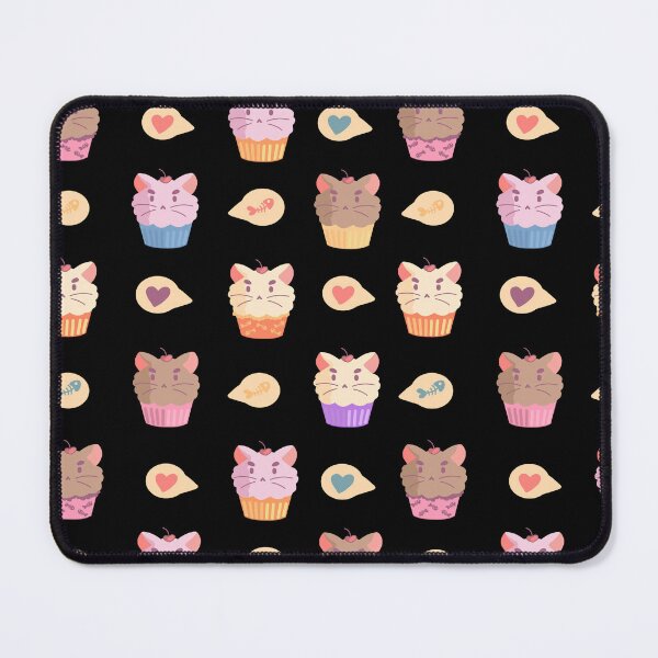Item preview, Kitty Muffin And Fishbone Heart Bubbles designed and sold by Hustru.