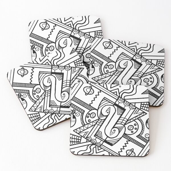 Item preview, Geometric Art Work 14 designed and sold by MarleyKolArt.