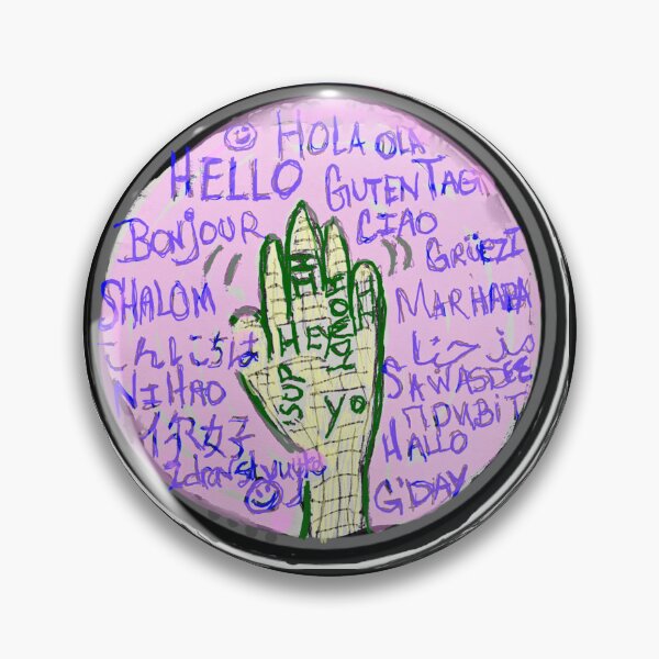 Item preview, Hello! Aló! Ola! designed and sold by DancingCreek.