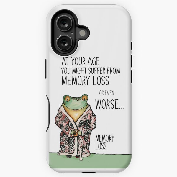 Memory loss iPhone Tough Case